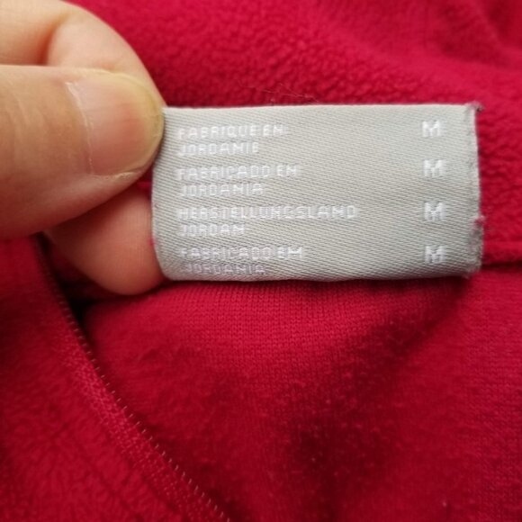 Columbia Quarter Zip Long Sleeve Fleece Pullover M - Picture 8 of 10